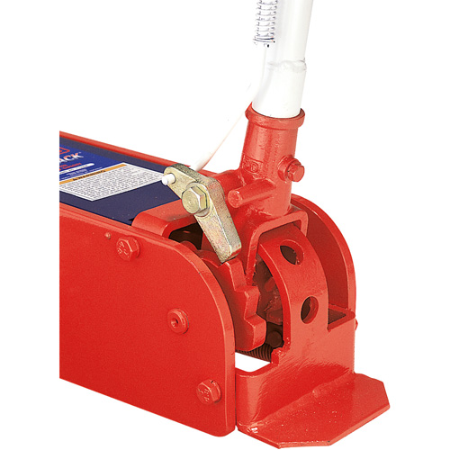 Cric de plancher, 10 tonne(s) Capacit&eacute;, 6-1/8" Abaiss&eacute;e, 27-1/4" &eacute;lev&eacute;e, Air comprim&eacute;/hydraulique Auto-Cam