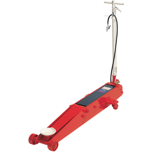 Cric de plancher, 5 tonne(s) Capacit&eacute;, 5-5/8" Abaiss&eacute;e, 27-1/4" &eacute;lev&eacute;e, Air comprim&eacute;/hydraulique Auto-Cam