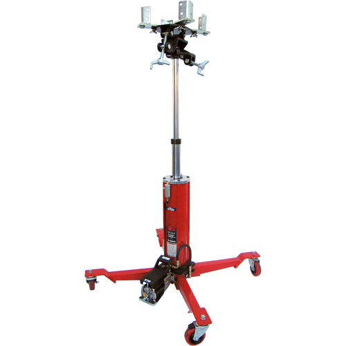Telescopic Under Hoist Air Hydraulic Transmission Jack, 0.5 Ton(s) Lifting Capacity Auto-Cam