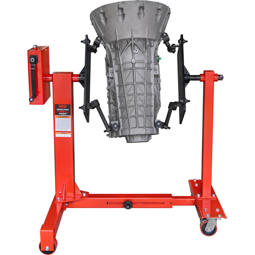 75:1 Gear-Driven Engine Stand, 1 tons Capacity, 42" H Auto-Cam