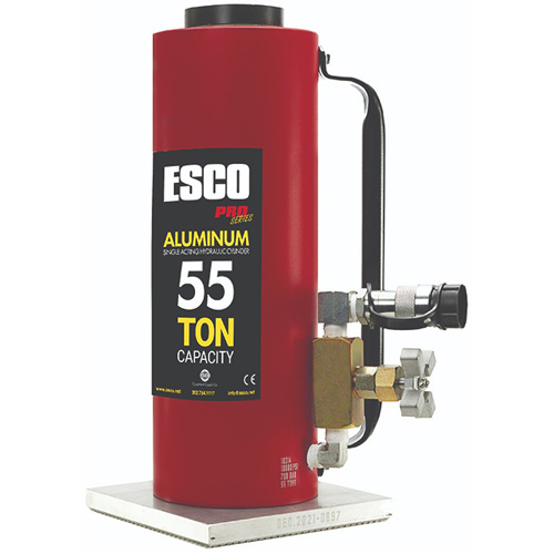 Heavy-Duty Lightweight Hydraulic Jack, 10" Stroke, 55 Ton(s) Capacity, 10000 PSI Auto-Cam