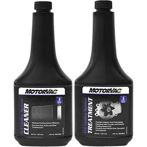 MotorVac CoolantClean 2-Step Kit, Bottle Auto-Cam