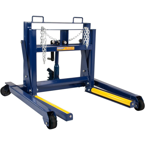 Wheel Dolly, 1500 lbs. Capacity, Steel Frame Auto-Cam