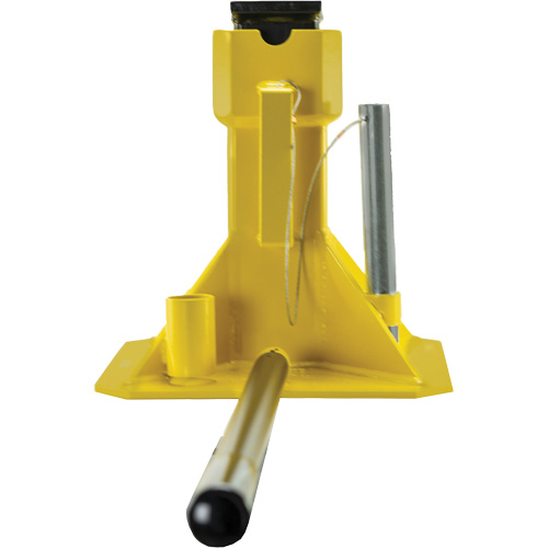 EZ-Wheel Jack Stand, Locking Pin, 22 Tons Capacity, 13-1/2" - 20" H Auto-Cam