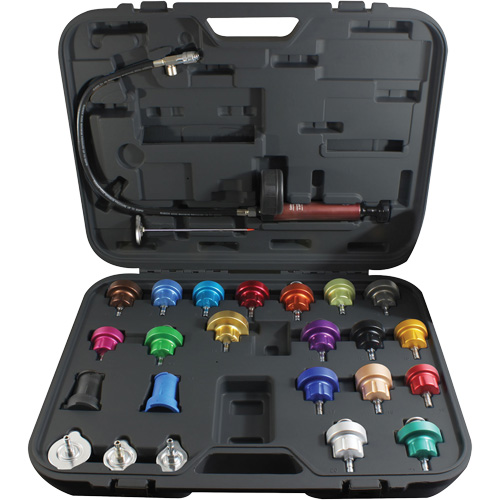 Trousse pour test de pression principal pour syst&egrave;me de refroidissement 25 mcx Auto-Cam
