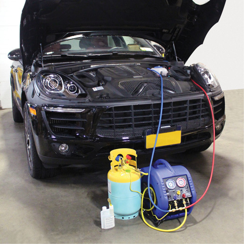 Automotive A/C Recovery System Auto-Cam
