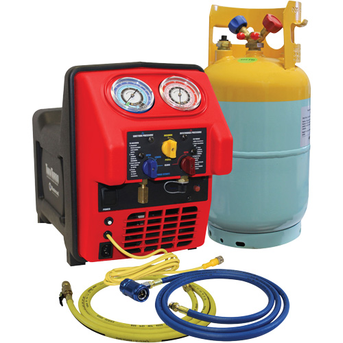 Spark Free Twin Turbo Refrigerant Recovery Machine For R1234Yf Auto-Cam