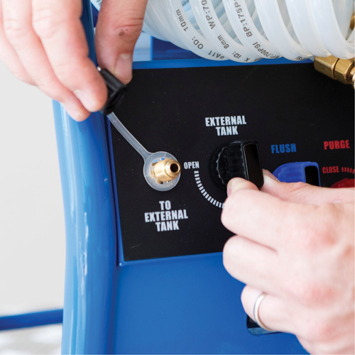 Unit&eacute; de rinçage pour grands volumes “MASTERCLEANSE” Auto-Cam