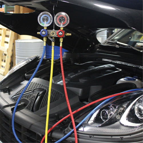 Ensemble de manom&egrave;tres &agrave; piston &agrave; 2 voies R1234Yf Auto-Cam