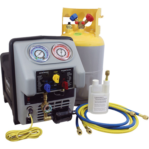 Twin Turbo Refrigerant Recovery Machine For “Refer Units” Auto-Cam