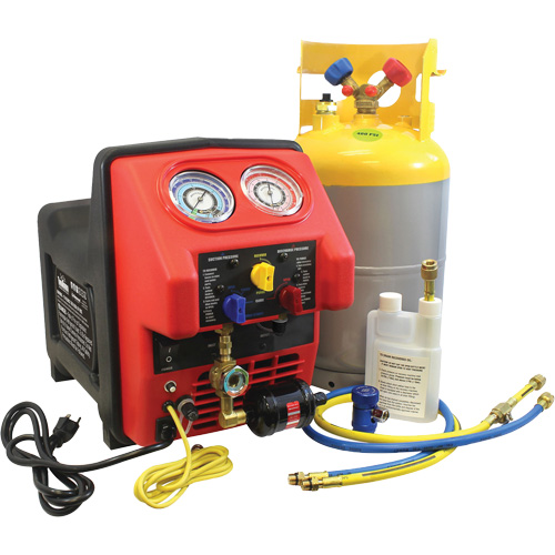 Spark Free Twin Turbo Refrigerant Recovery Machine Auto-Cam