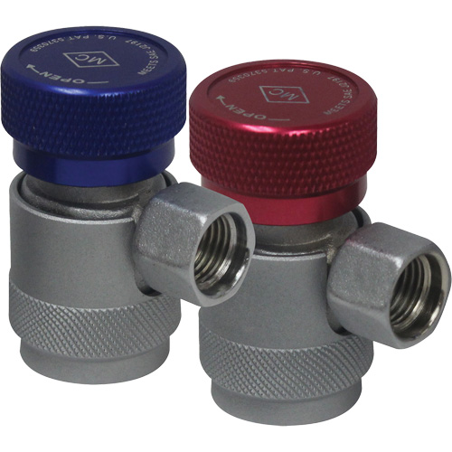 R134a High Side Manual Quick Coupler with Safety Lock Auto-Cam