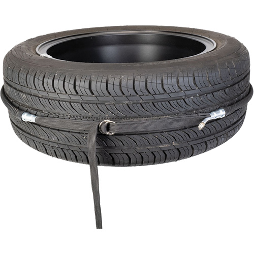 &eacute;largisseur pneumatique de talons T133, Caoutchouc, Convient aux jantes de taille 22" - 32" Auto-Cam