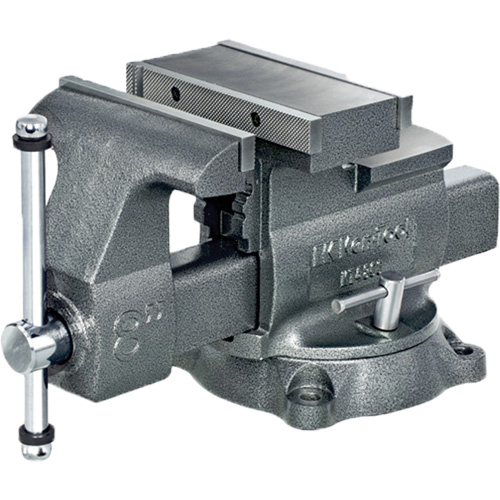 &eacute;tau r&eacute;versible pour m&eacute;canicien professionnel KT4800, Largeur des m&acirc;choires 8", Profondeur de la gorge 4-7/8", Base Pivotant Auto-Cam