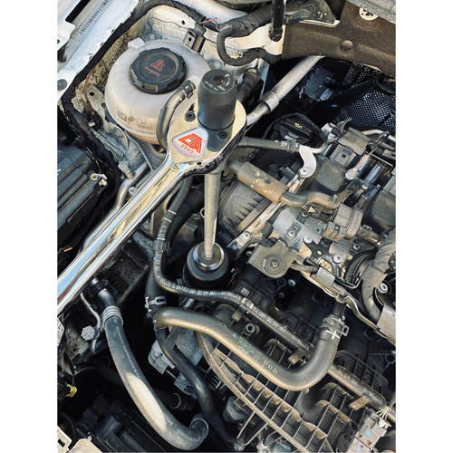 Cl&eacute; &agrave; cliquet &agrave; limite de couple, Prise de 3/8", Poign&eacute;e Coussin&eacute;e Auto-Cam