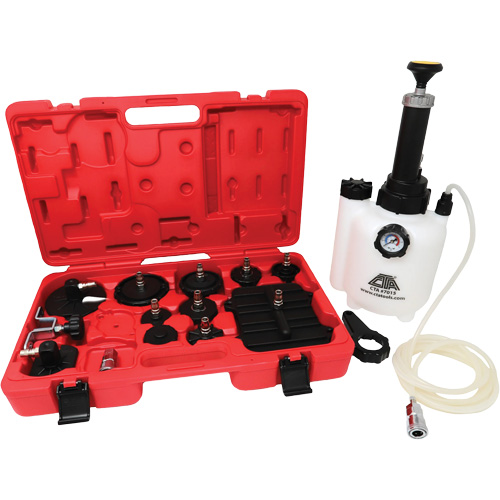 Pressure Brake Bleeder & Adapter Master Kit Auto-Cam