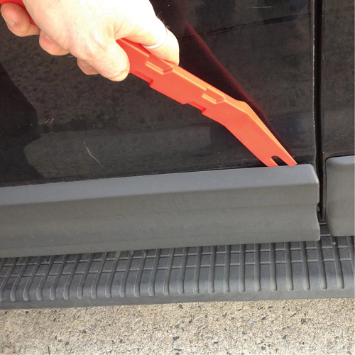 Extra-Long Trim Tool & Pry Bar, 15-3/4" L Auto-Cam