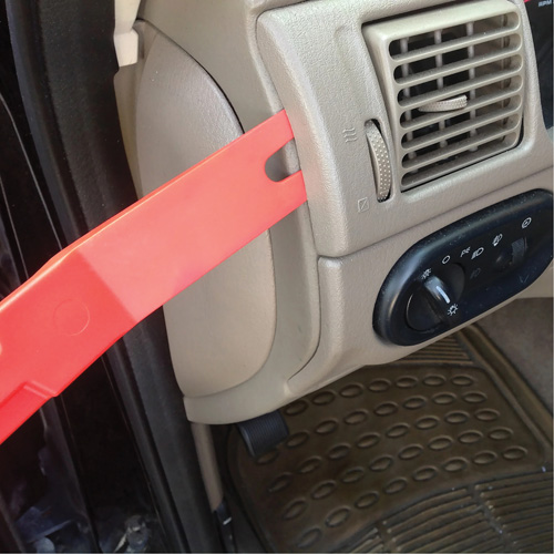 Extra-Long Trim Tool & Pry Bar, 15-3/4" L Auto-Cam