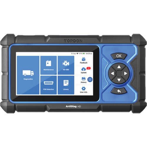 ArtiDiag HD 5" Heavy-Duty Scan Tool with Service Functions Auto-Cam