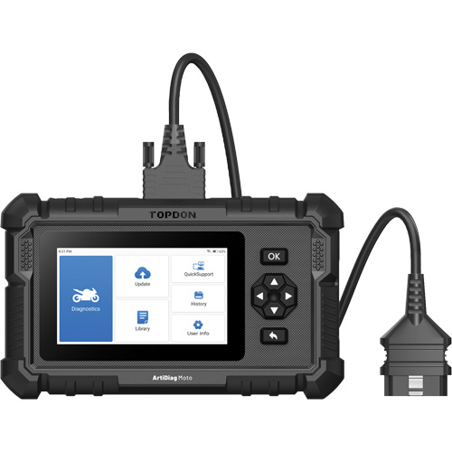 ArtiDiag Moto 5" Motorcycle Diagnostic Tool Auto-Cam