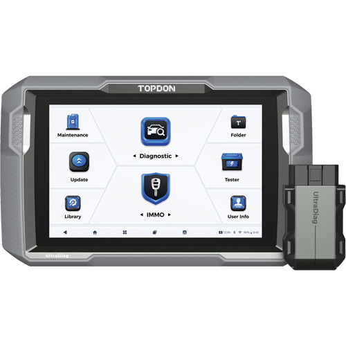 UltraDiag 8" Scan Tool & Key Programming with Bi-Directional Controls Auto-Cam