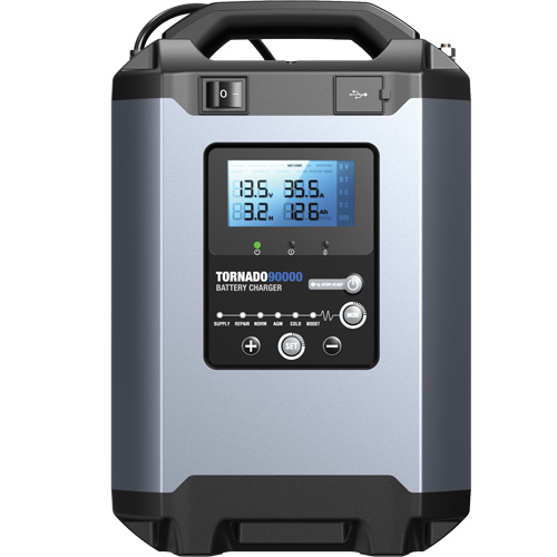 Tornado90000 90A Stable Power Supply & Smart Charger 12V/24V Auto-Cam