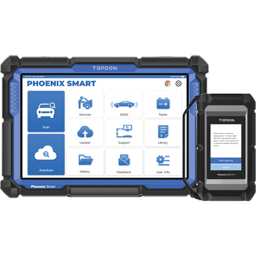 Phoenix Smart 10.1" OE-Level Scan Tool, Cloud-Based Programming & Advanced Protocols Auto-Cam