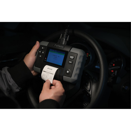 BT600 12V Battery & 12V/24V System Tester with Built-in Printer Auto-Cam