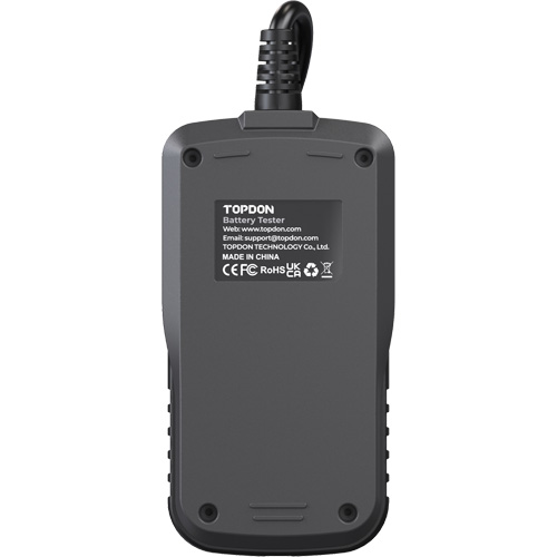 Testeur de batterie, de charge et de d&eacute;marrage BT50 avec imprimante Auto-Cam