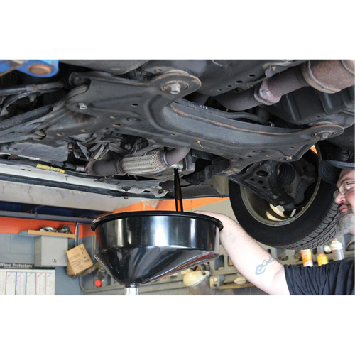 Heavy-Duty Used Fluid Drain Auto-Cam