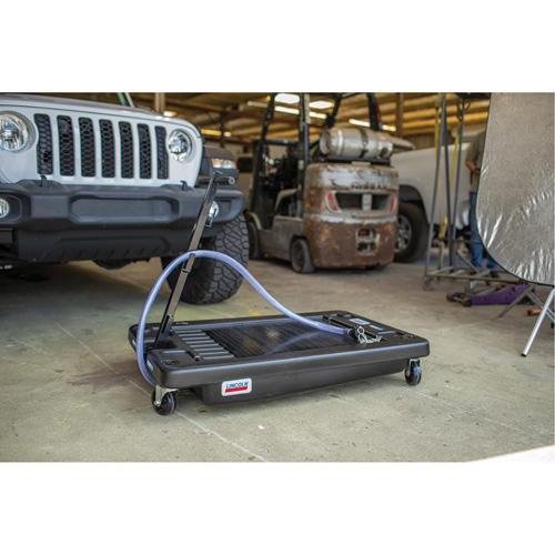 Drain d'huile portable en polypropyl&egrave;ne &agrave; profil bas Auto-Cam