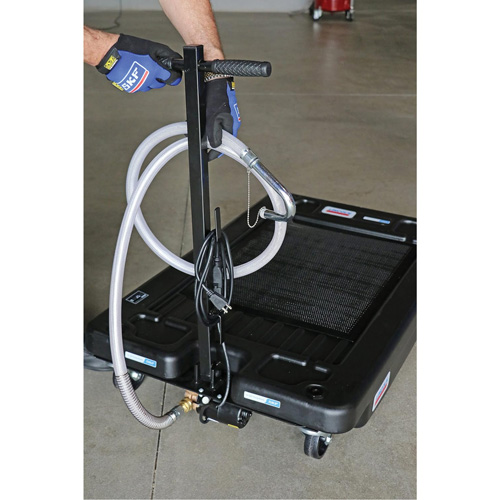 Low Profile Truck Drain with Electric Pump Auto-Cam