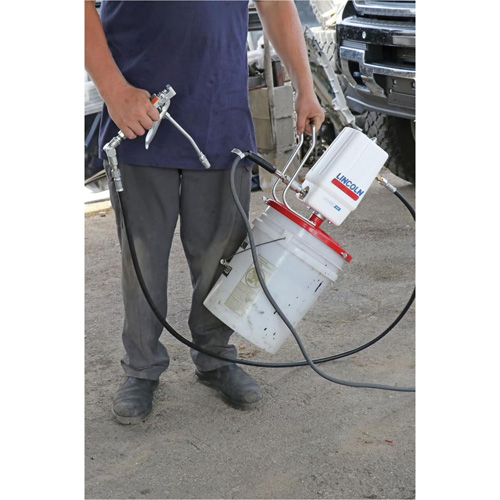 Air-Operated Gear Lube Grease Pump Auto-Cam