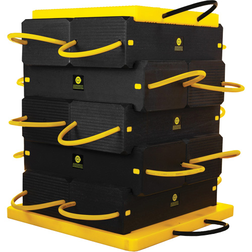 12-Piece CribLok Composite Cribbing System Kit Auto-Cam