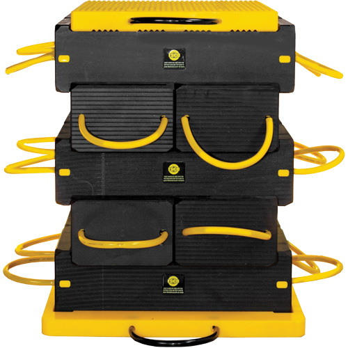 12-Piece CribLok Composite Cribbing System Kit Auto-Cam