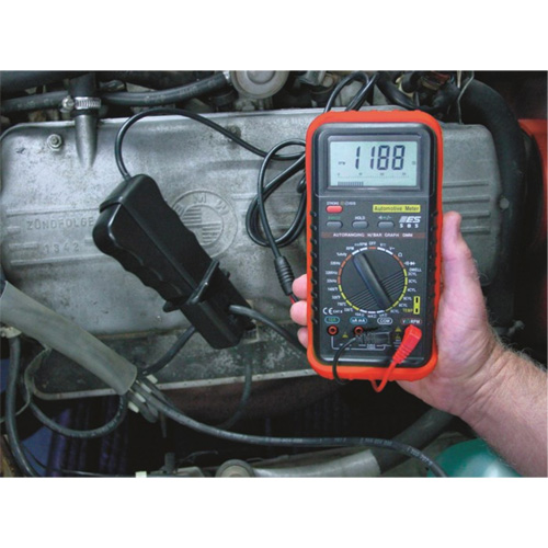 Deluxe Automotive Meter with RPM & Temperature Auto-Cam
