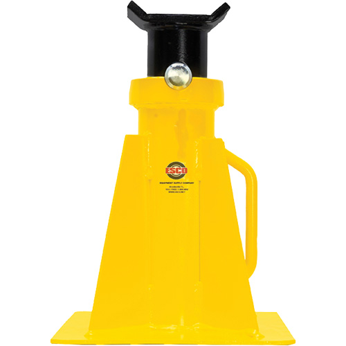 Pin Style Jack Stand, Locking Pin, 25 tons Capacity, 15-3/4" - 26-3/4" H Auto-Cam