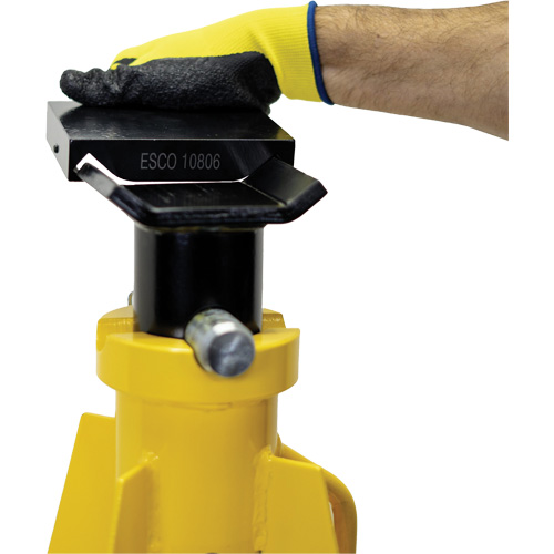 Flat Top Adapter for 20 & 25 Ton Tall-Style ESCO Jack Stands Auto-Cam