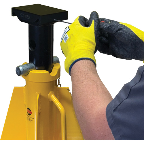Flat Top Adapter for 20 & 25 Ton Tall-Style ESCO Jack Stands Auto-Cam