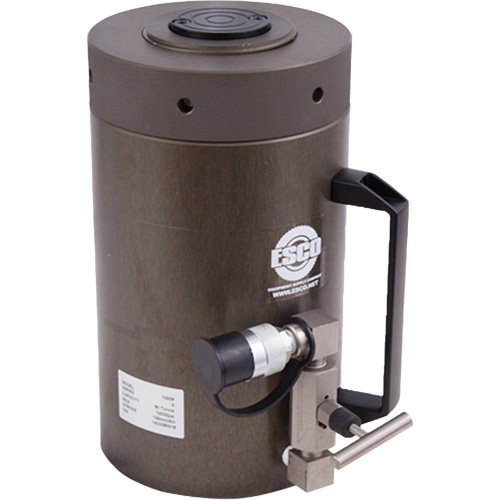 Safety Jack, Locking Collar, 100 tons Capacity, 13-37/100" - 19-3/5" H Auto-Cam