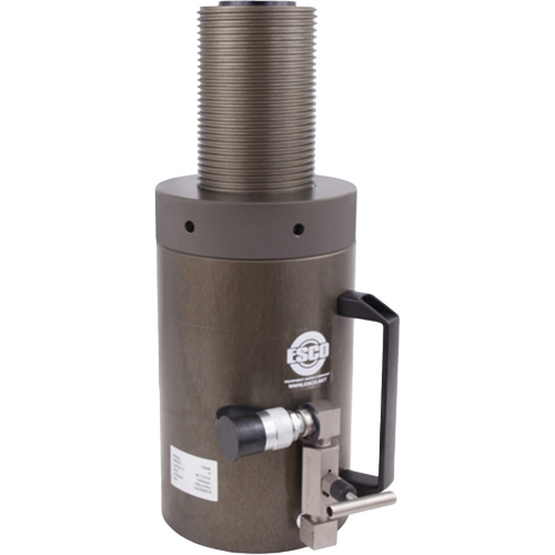Safety Jack, Locking Collar, 100 tons Capacity, 13-37/100" - 19-3/5" H Auto-Cam