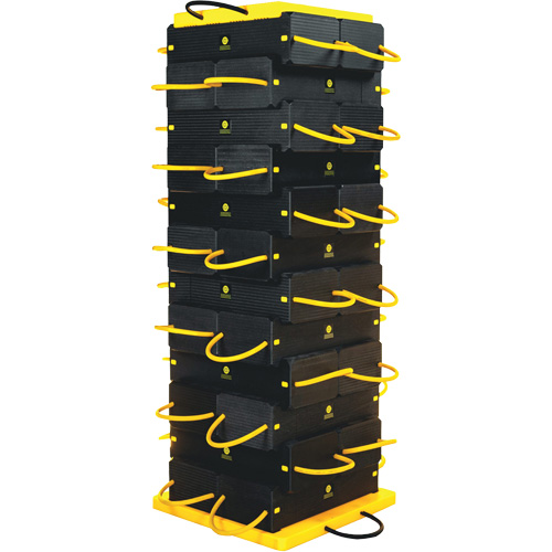 20-Piece CribLok Composite Cribbing System Kit Auto-Cam