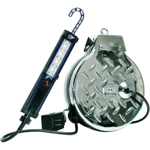 HEMITECH 4 Work Light, Hook, 720 Lumens Auto-Cam