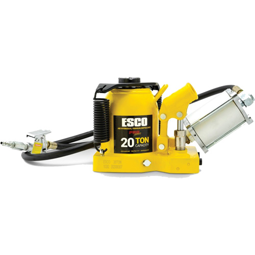 Pro Series “Shorty” Bottle Jack, 20 Ton(s), Air Hydraulic, 12-5/8" Raised Height Auto-Cam
