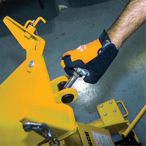 Yellow Jackit Transmission Jack, 2.2 Ton(s) Lifting Capacity Auto-Cam