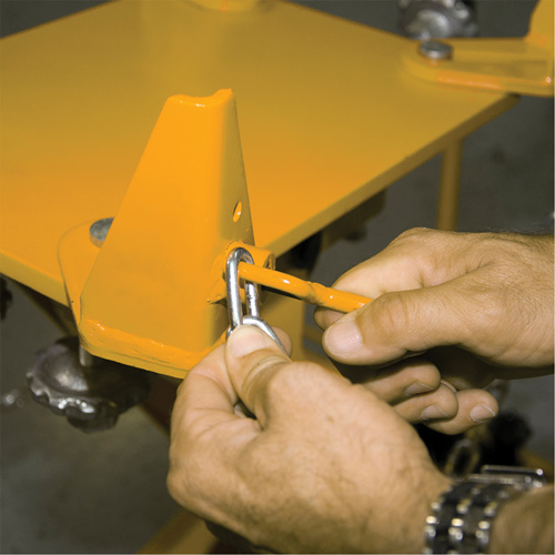 Yellow Jackit Transmission Jack, 2.2 Ton(s) Lifting Capacity Auto-Cam