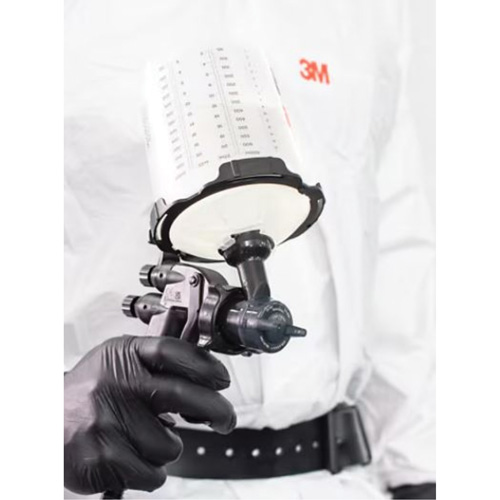 Performance Gravity Fine Finish Atomizing Head - White Auto-Cam
