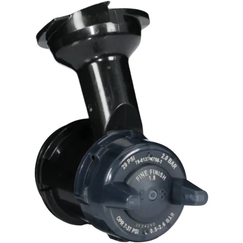 Performance Gravity Fine Finish Atomizing Head - Clear Auto-Cam