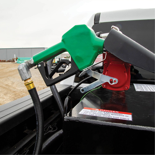 Pistolet de distribution automatique vert pour essence Auto-Cam