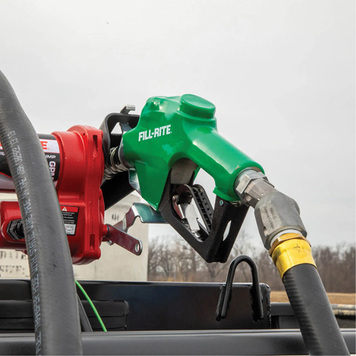 Green Automatic Diesel Spout Nozzle Auto-Cam